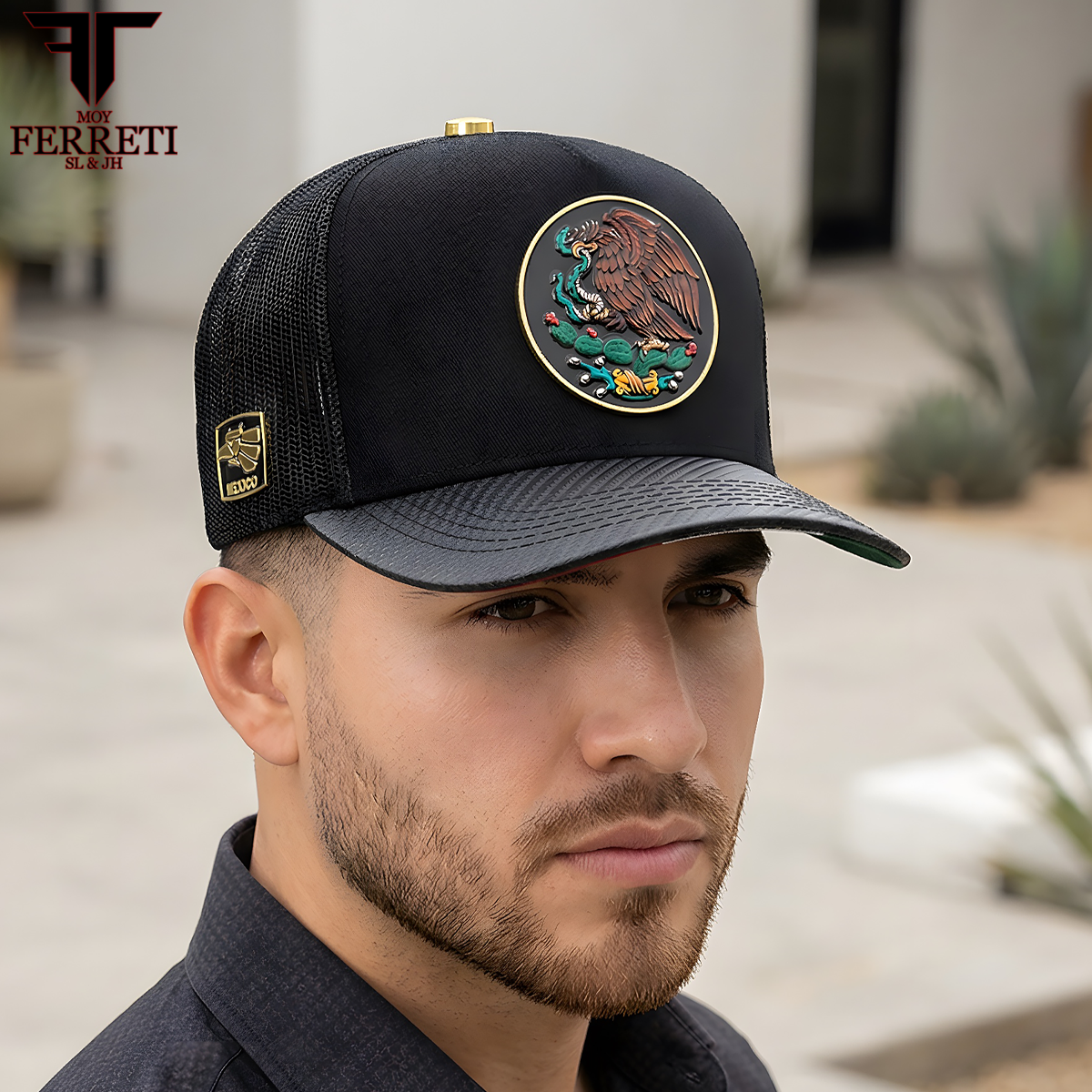 FERRETI HATS PREMIUM FT145M Escudo Mexico