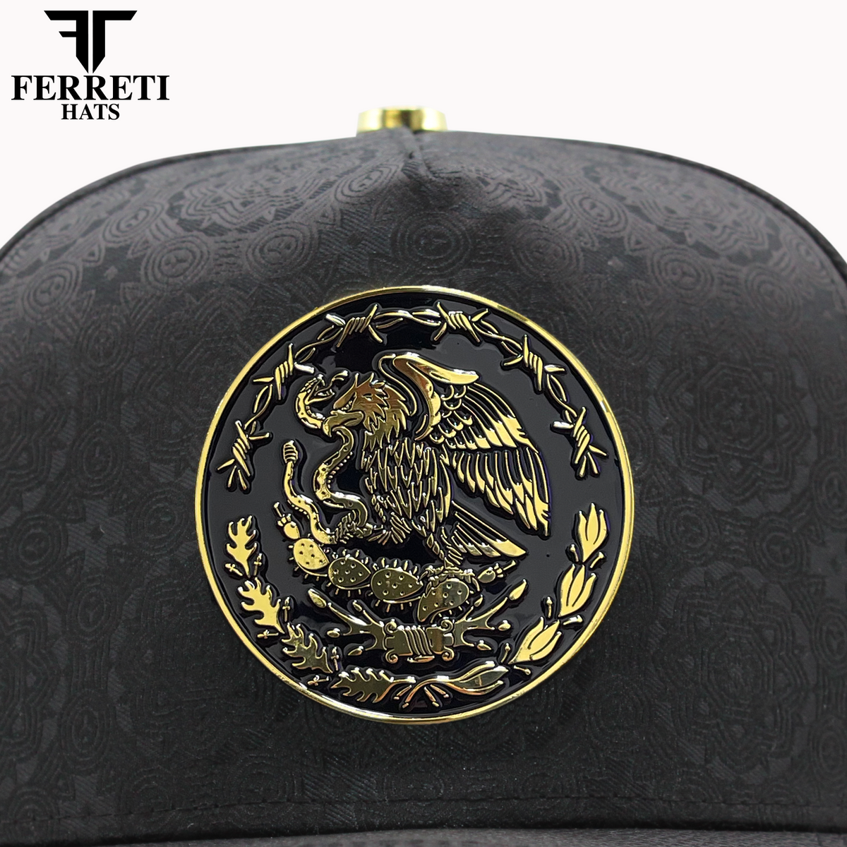 FERRETI HATS PREMIUM FT163 Escudo Mexico