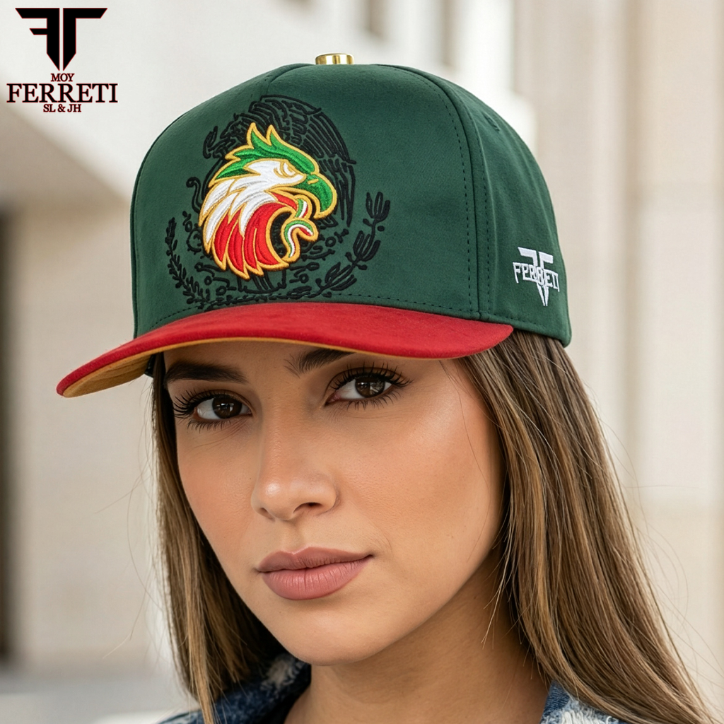 FERRETI HATS PREMIUM FT176 Mexico Verde