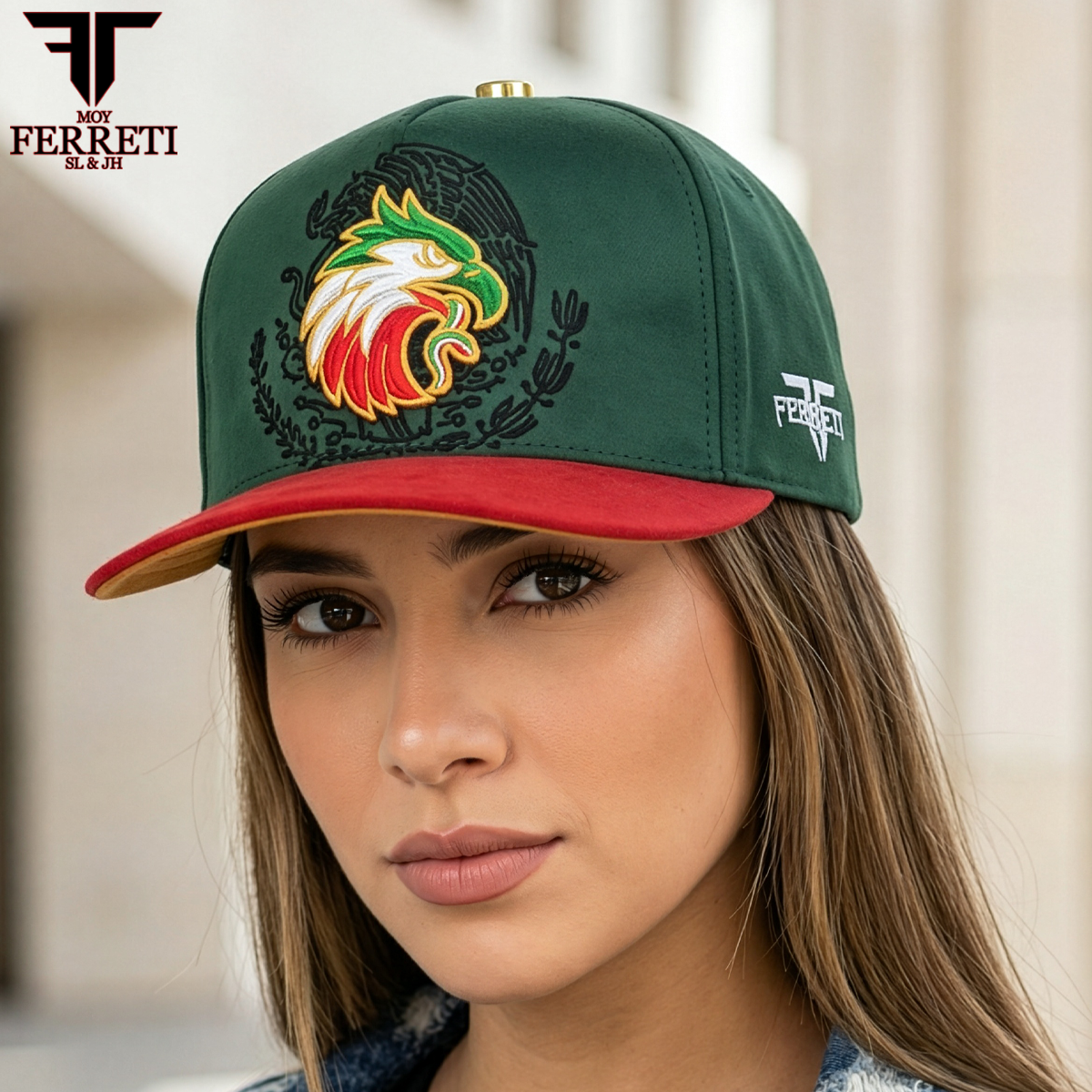FERRETI HATS PREMIUM FT176 Mexico Verde