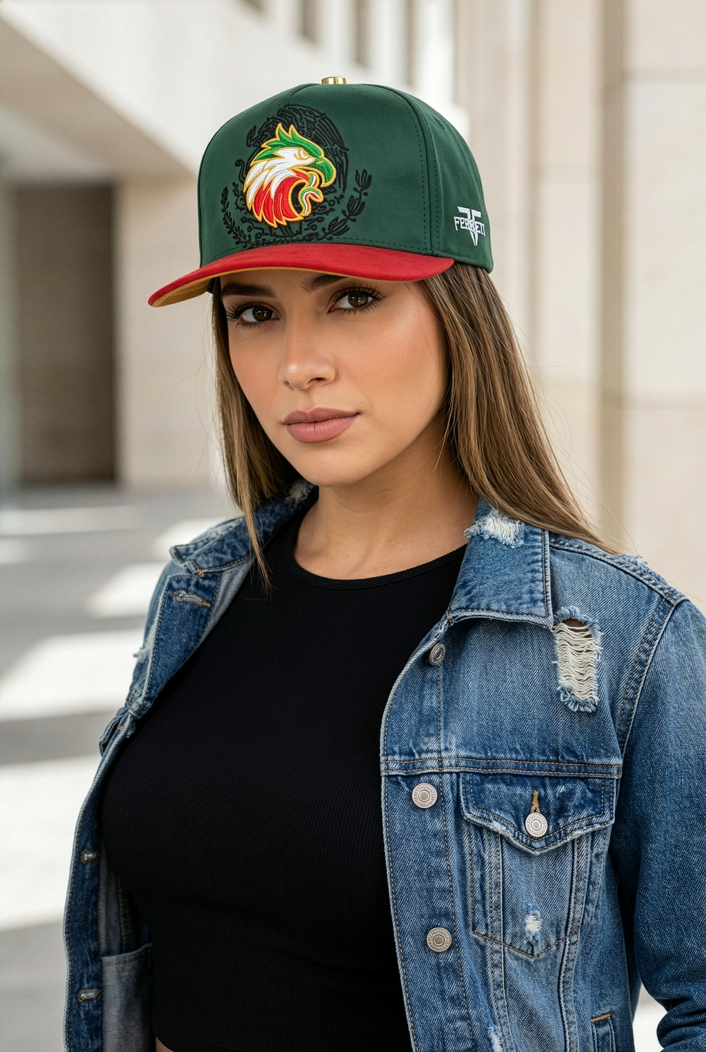 FERRETI HATS PREMIUM FT176 Mexico Verde