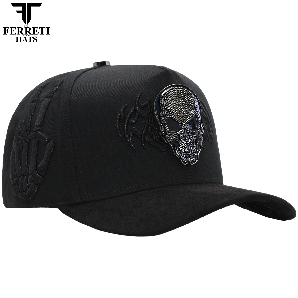FERRETI HATS PREMIUM FT186 Diamond Skull
