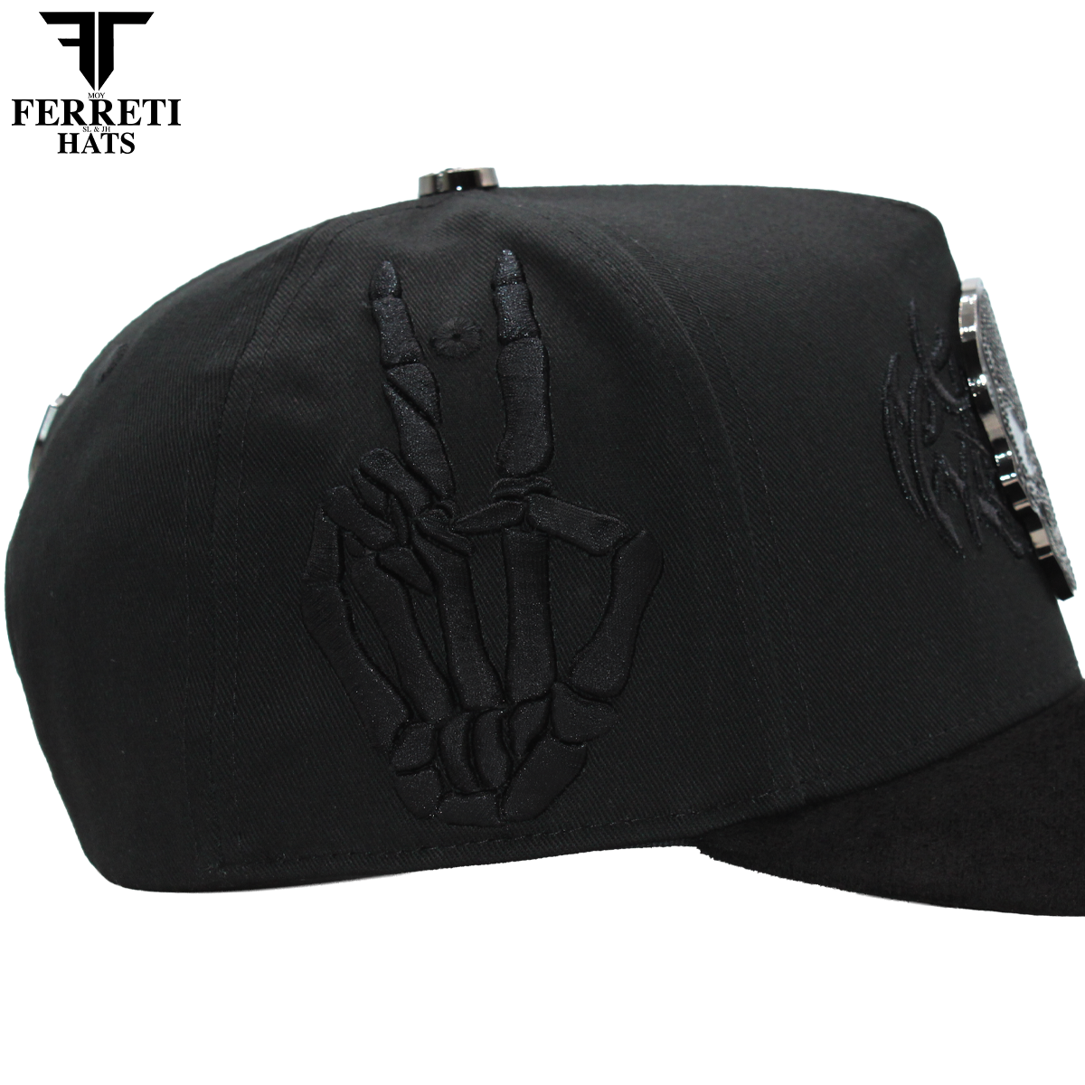 FERRETI HATS PREMIUM FT186 Diamond Skull