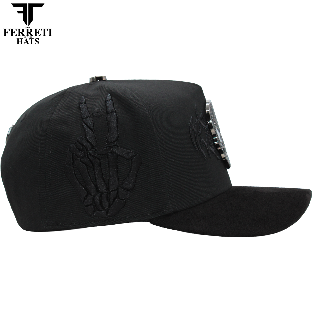 FERRETI HATS PREMIUM FT186 Diamond Skull
