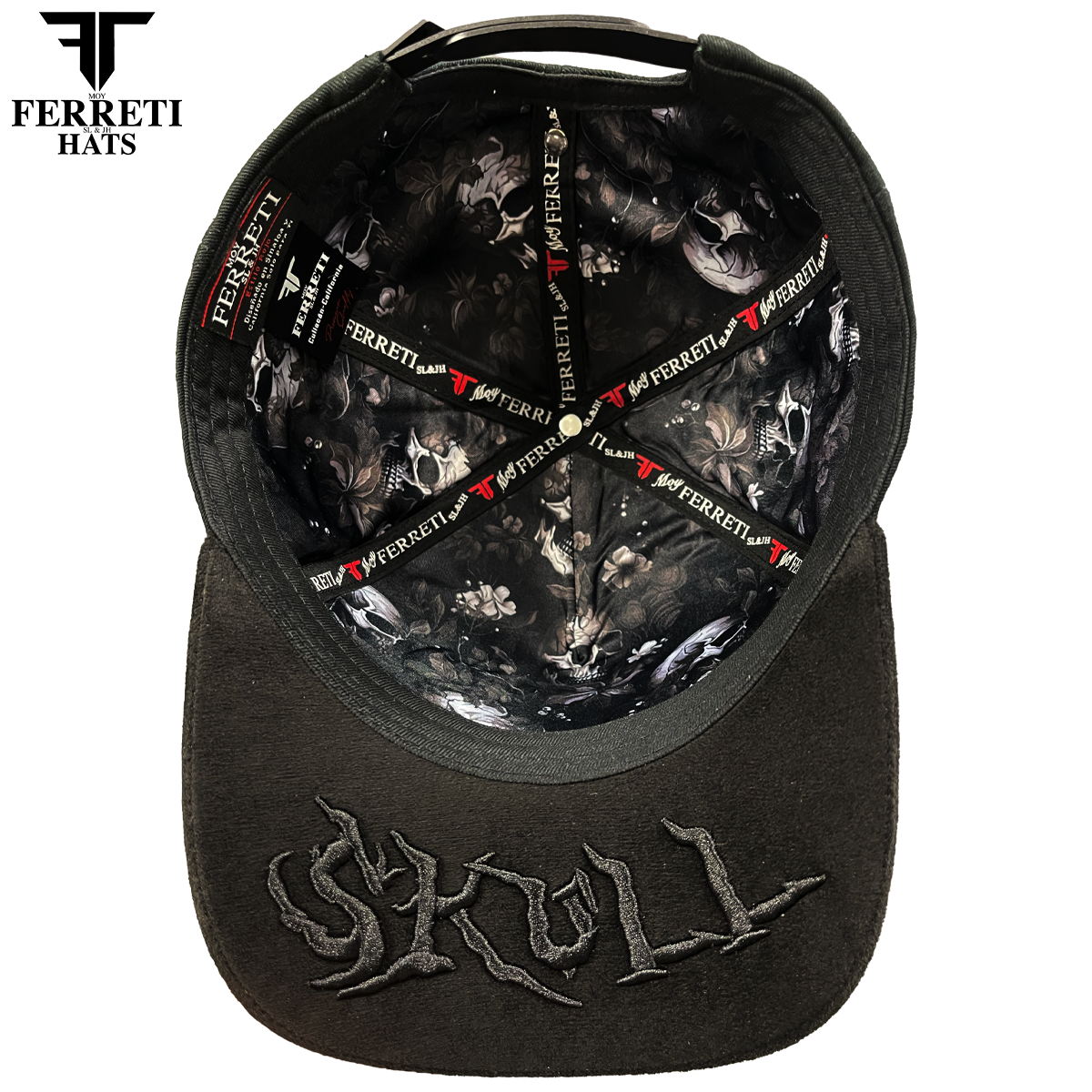FERRETI HATS PREMIUM FT186 Diamond Skull