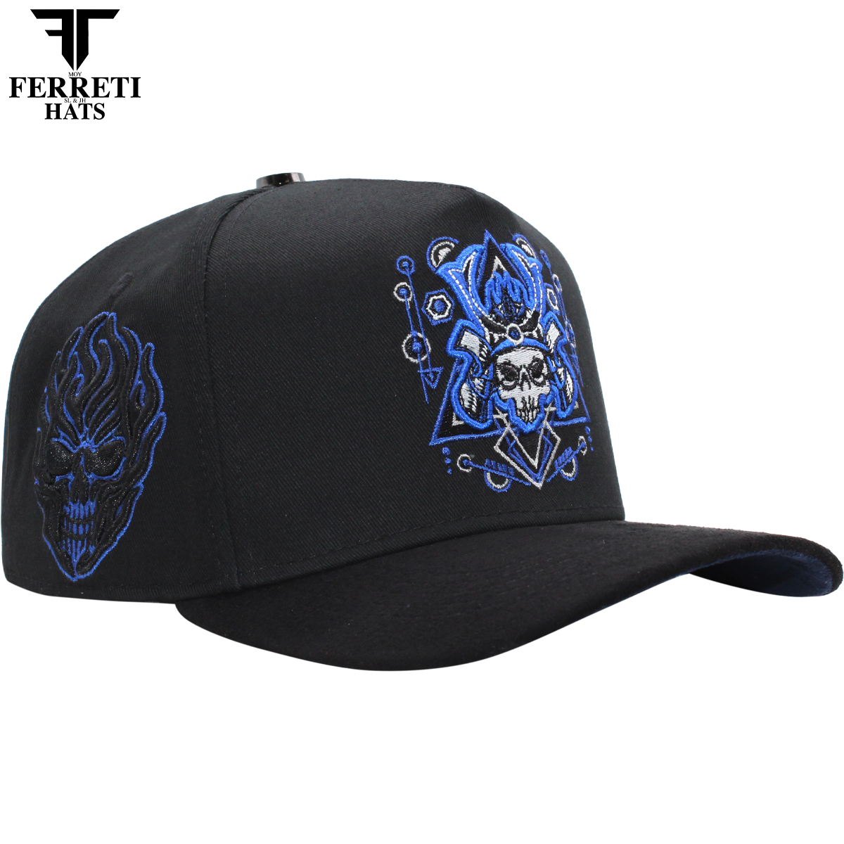 FERRETI HATS PREMIUM FT187 El Samuray Black