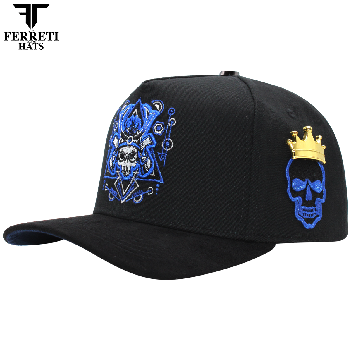 FERRETI HATS PREMIUM FT187 El Samuray Black