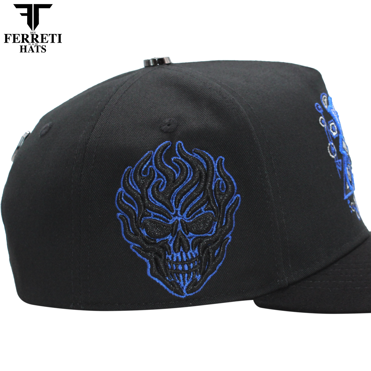 FERRETI HATS PREMIUM FT187 El Samuray Black