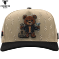 FERRETI HATS PREMIUM FT190 Bad Bear Baseball Cap For Men