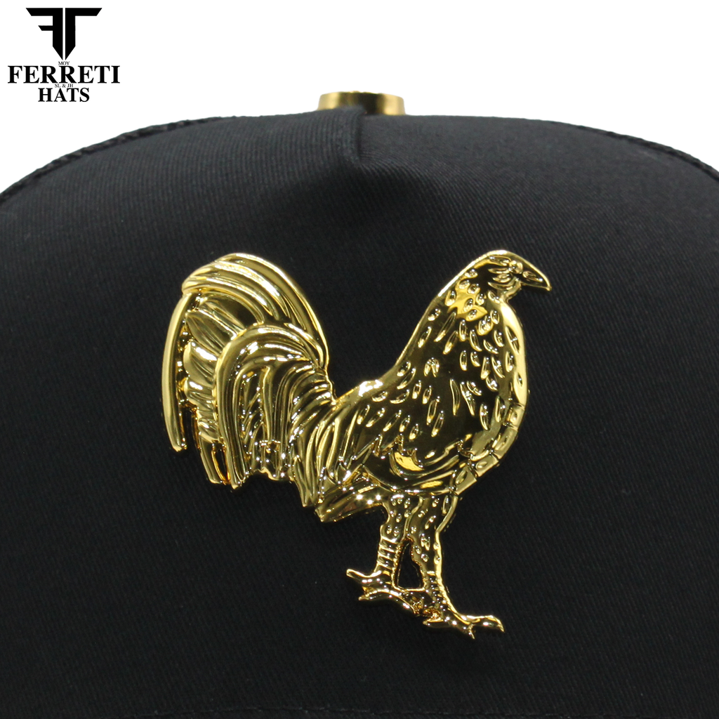 FERRETI HATS PREMIUM FT192 Mr. Gallo Malla Negro