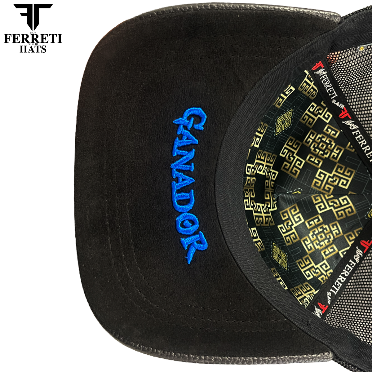 FERRETI HATS PREMIUM FT192 Mr. Gallo Malla Negro
