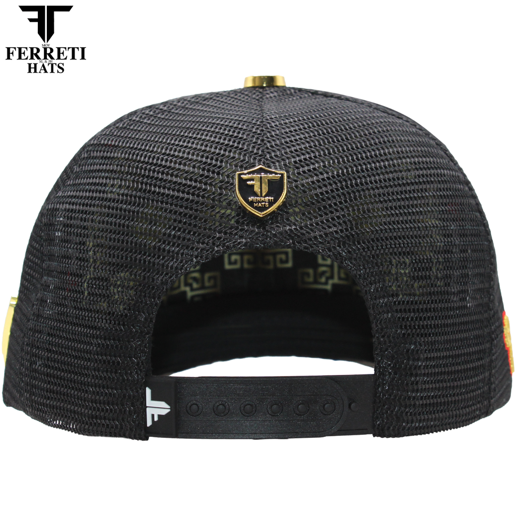 FERRETI HATS PREMIUM FT192 Mr. Gallo Malla Negro