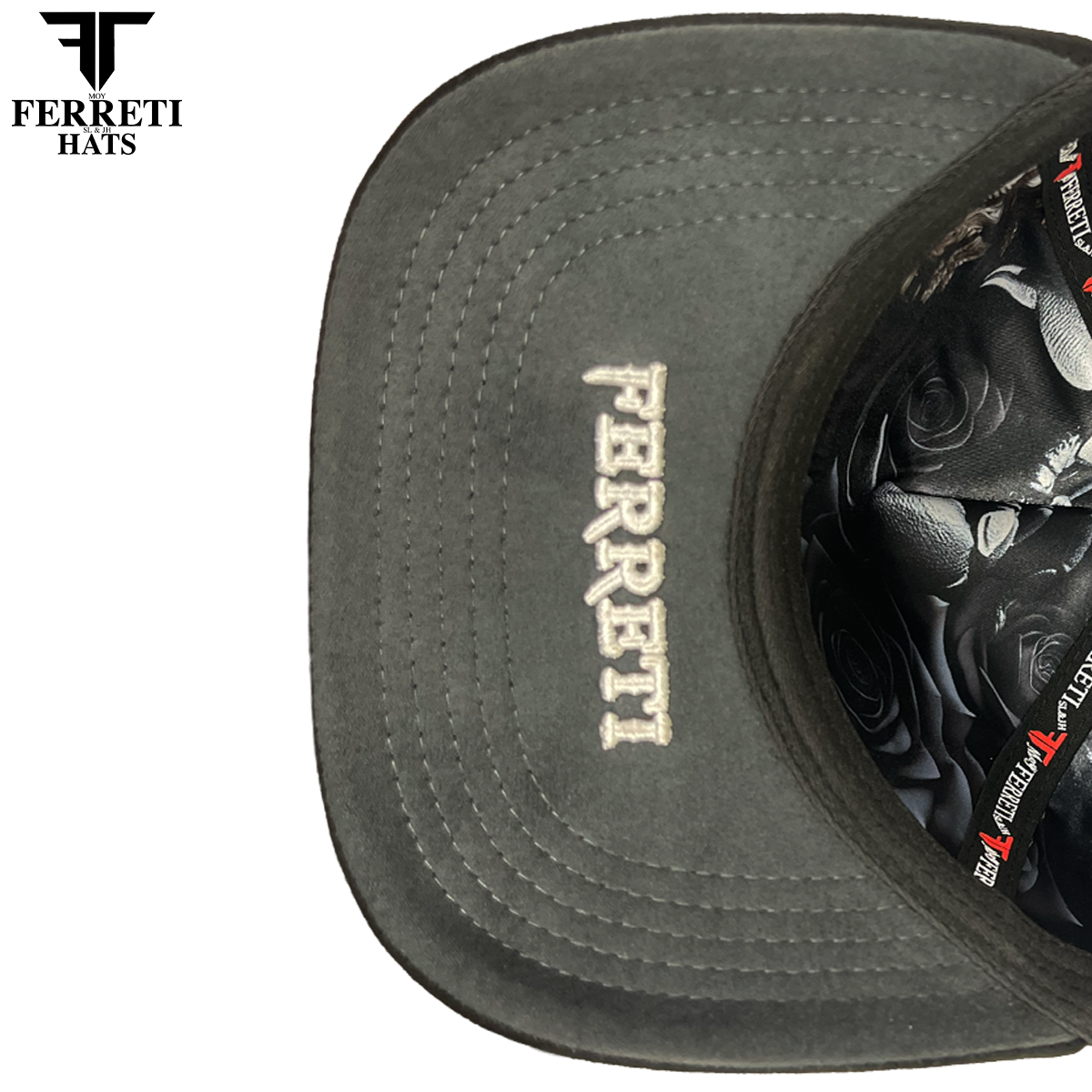 FERRETI HATS PREMIUM FT196 Black Deadly