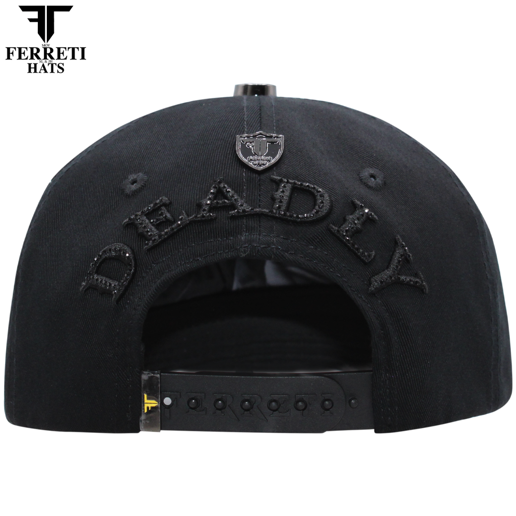 FERRETI HATS PREMIUM FT196 Black Deadly
