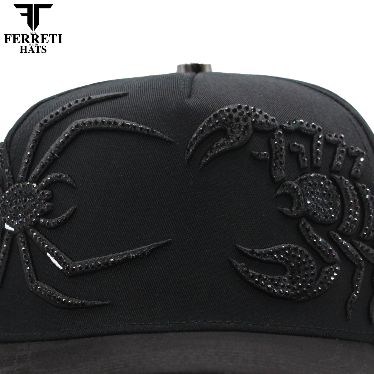 FERRETI HATS PREMIUM FT196 Black Deadly