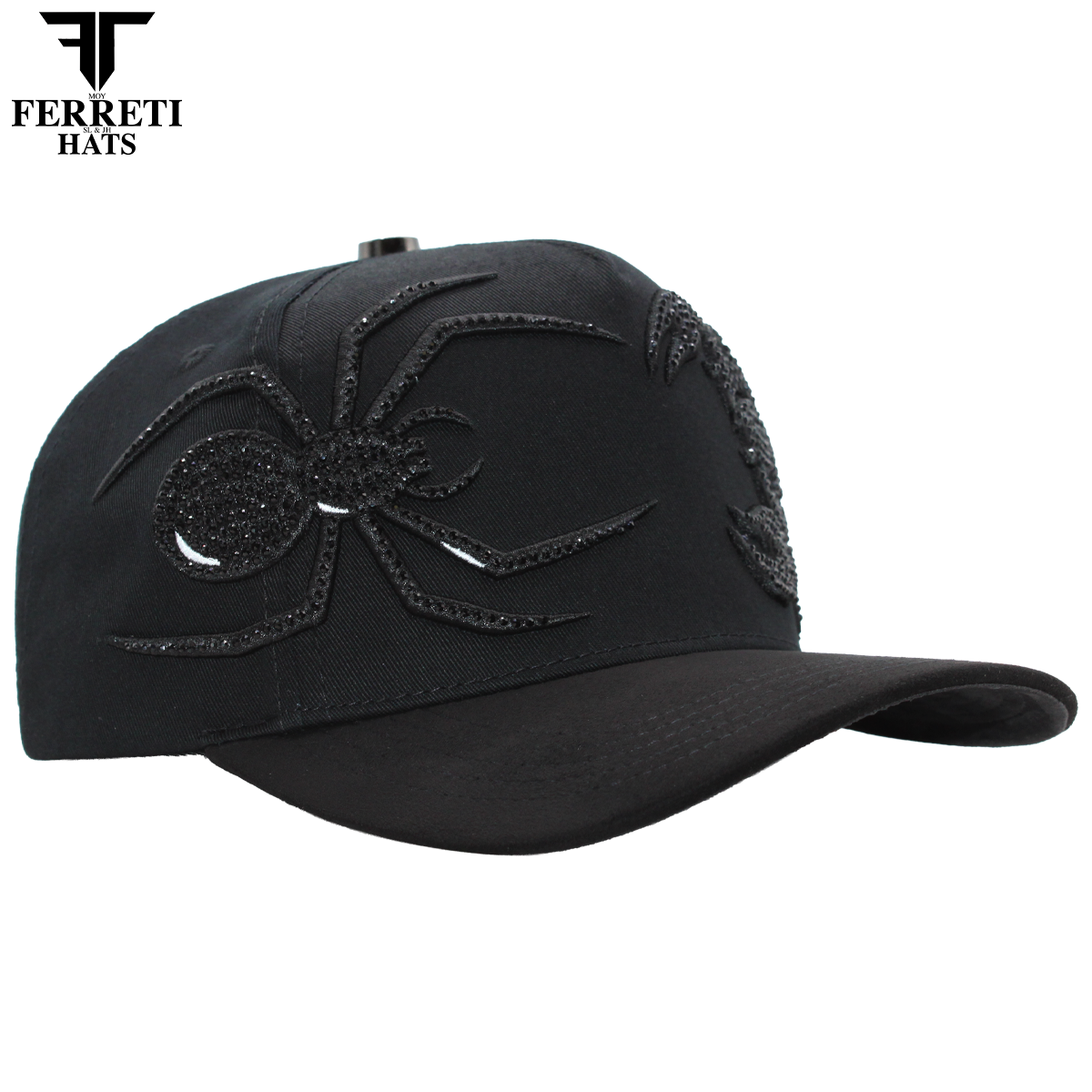 FERRETI HATS PREMIUM FT196 Black Deadly
