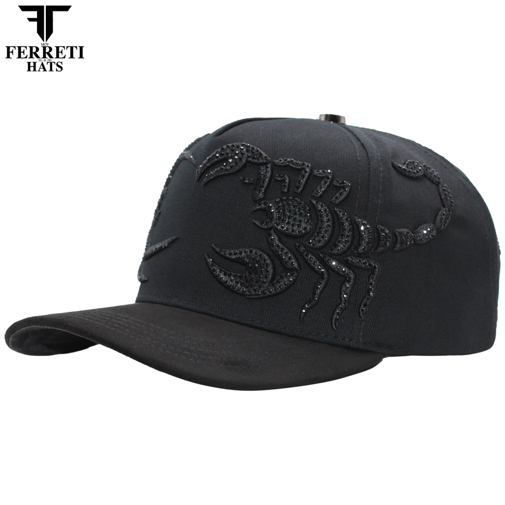 FERRETI HATS PREMIUM FT196 Black Deadly