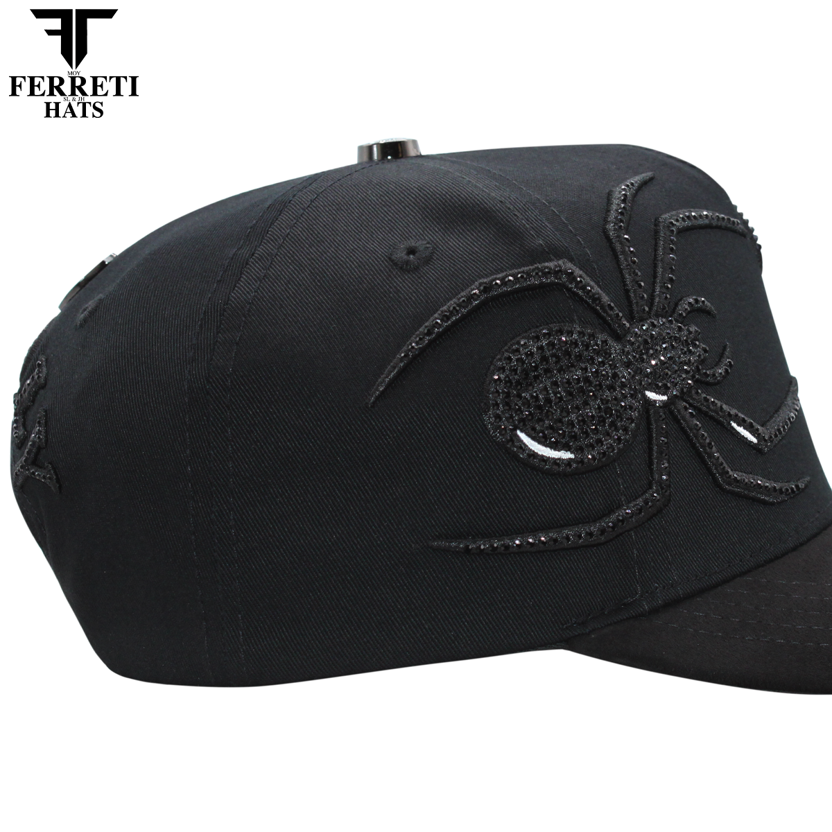 FERRETI HATS PREMIUM FT196 Black Deadly