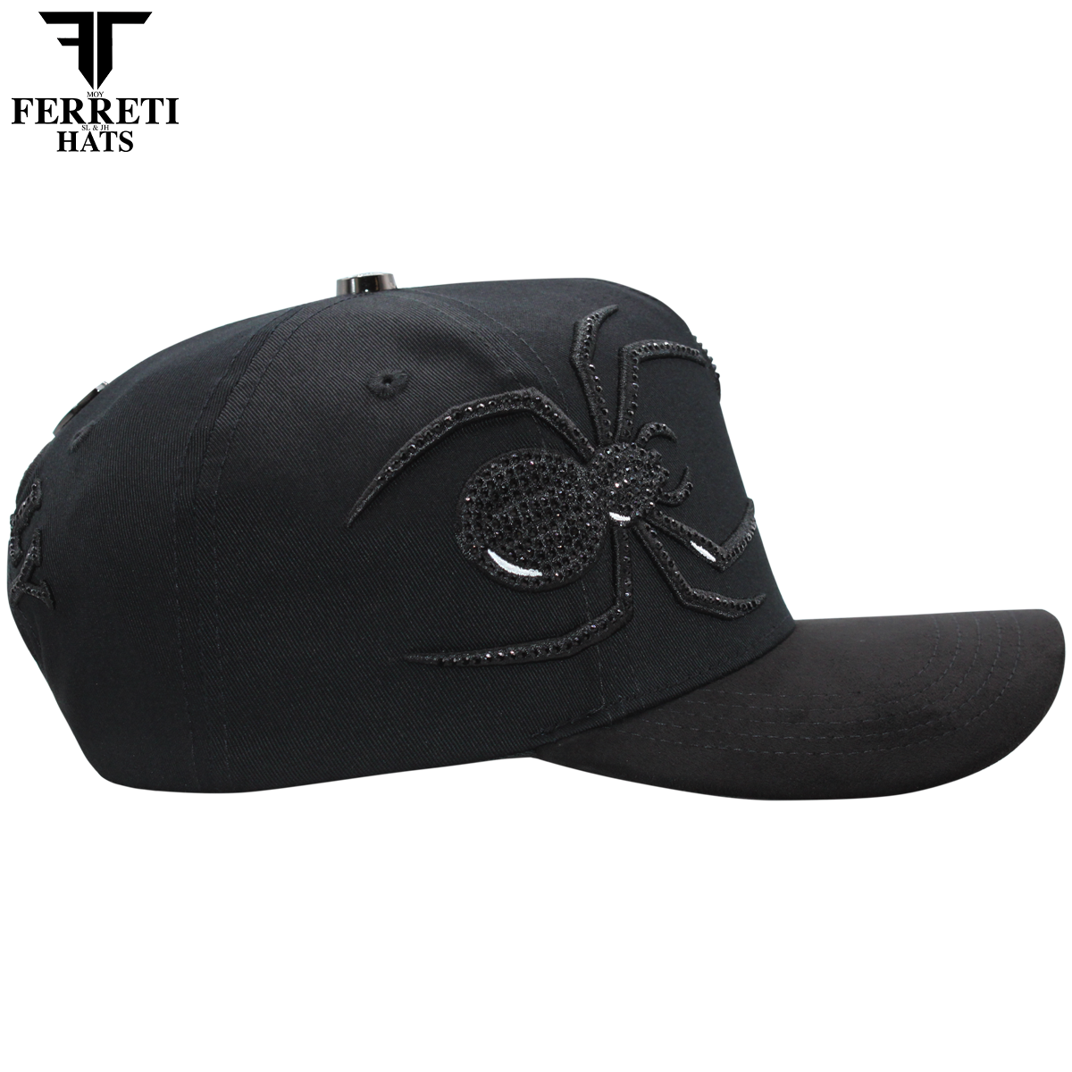 FERRETI HATS PREMIUM FT196 Black Deadly