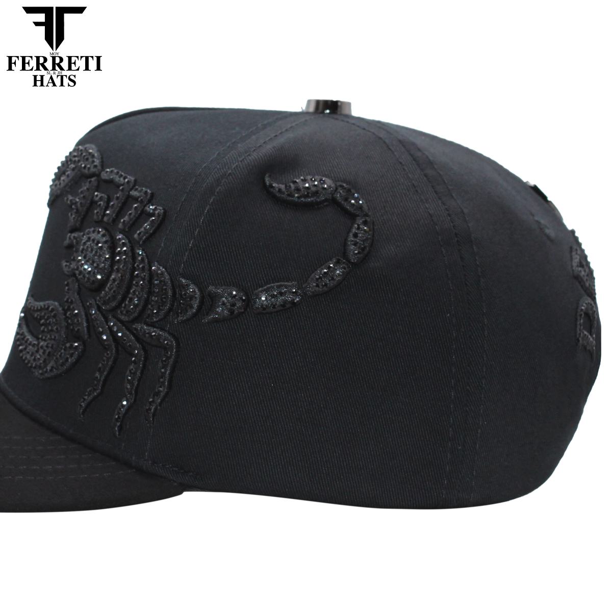 FERRETI HATS PREMIUM FT196 Black Deadly