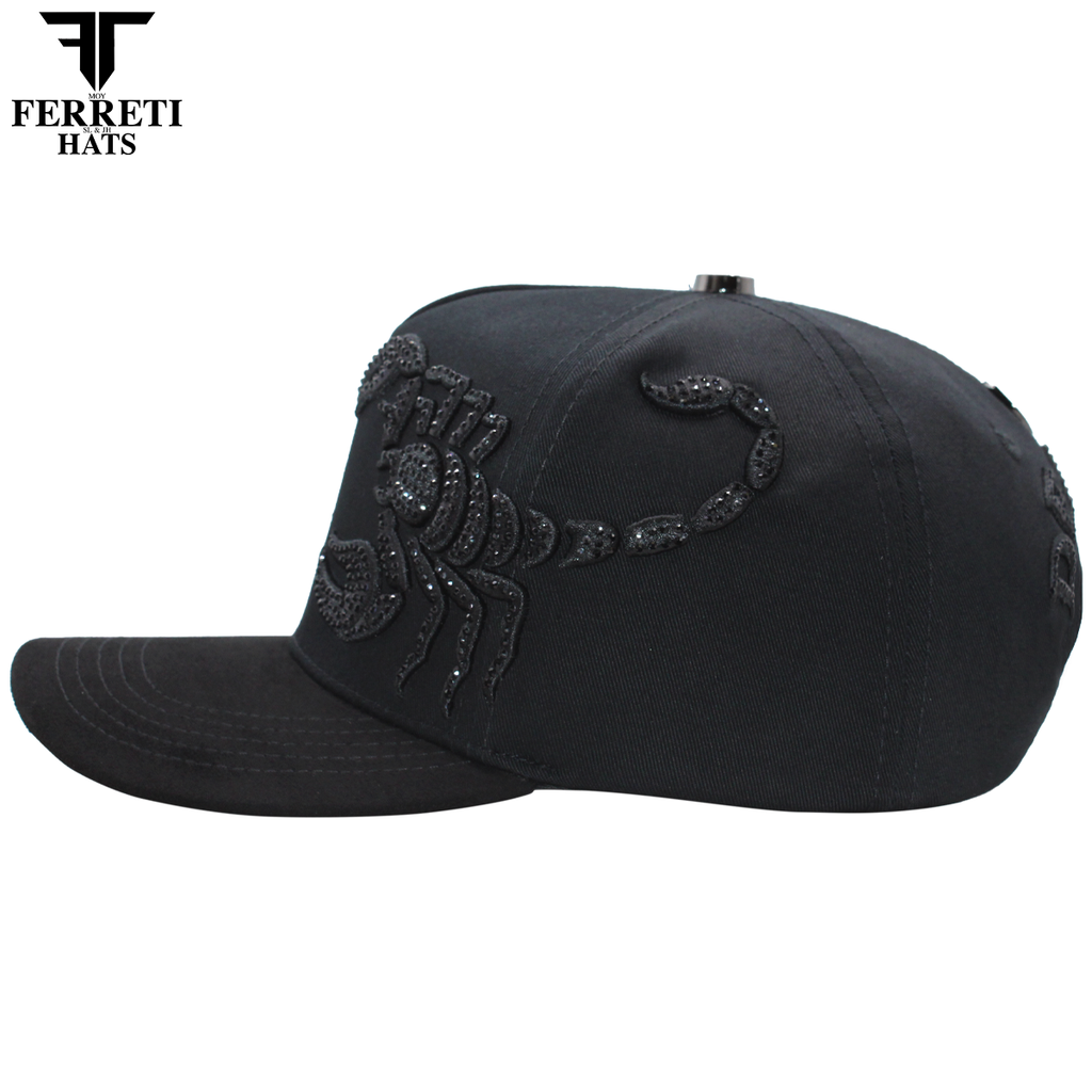 FERRETI HATS PREMIUM FT196 Black Deadly