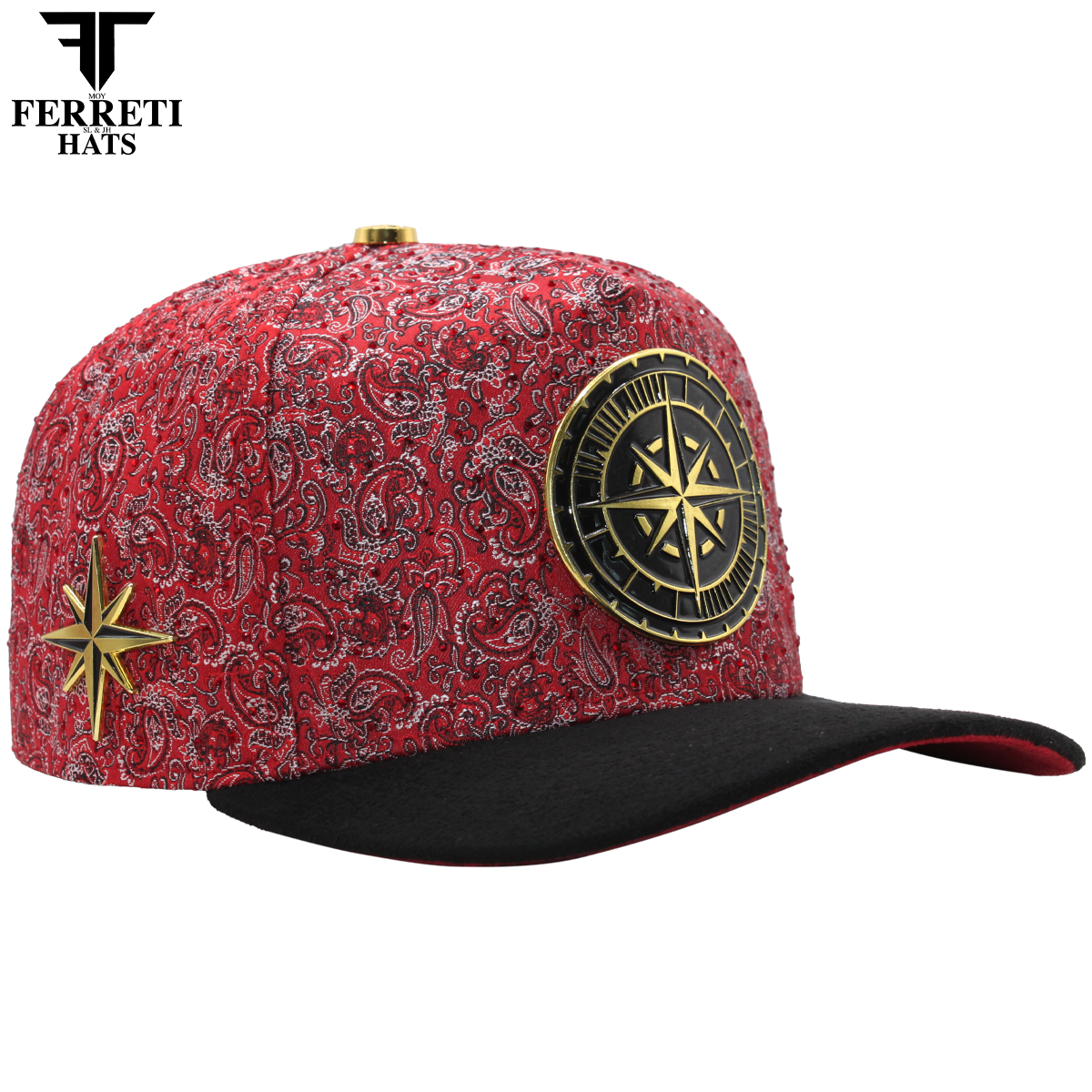 FERRETI HATS PREMIUM FT202 Royal Compass