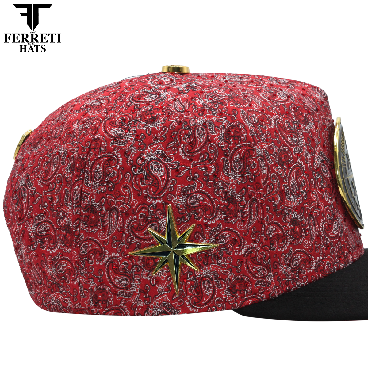 FERRETI HATS PREMIUM FT202 Royal Compass