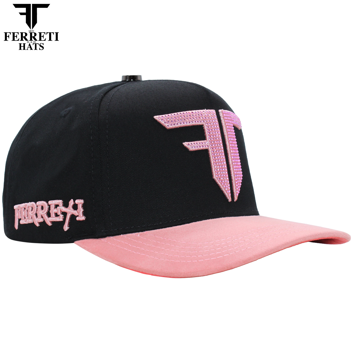 FERRETI HATS PREMIUM FT208 Mr. FT Rosa