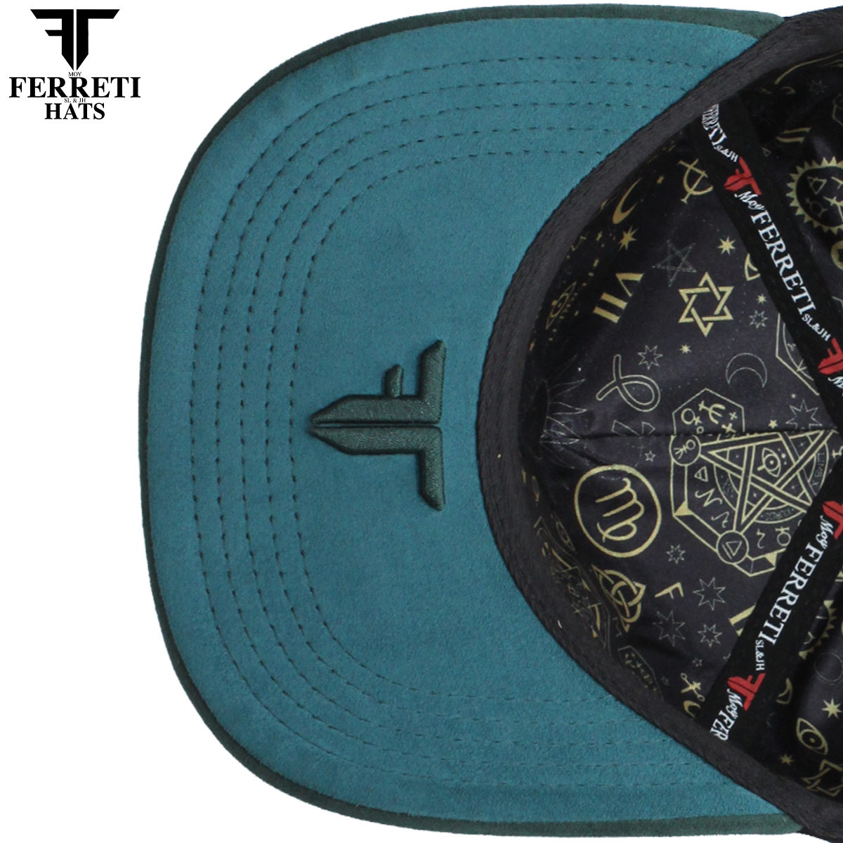 FERRETI HATS PREMIUM FT208 Mr. FT Verde