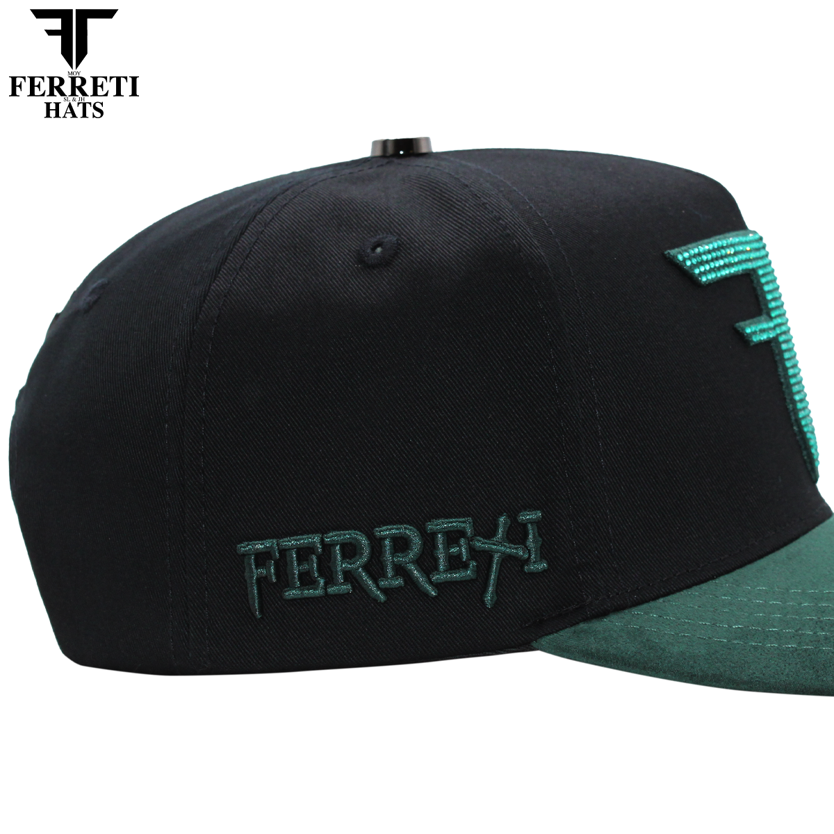 FERRETI HATS PREMIUM FT208 Mr. FT Verde