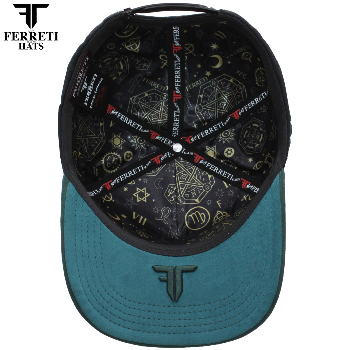 FERRETI HATS PREMIUM FT208 Mr. FT Verde