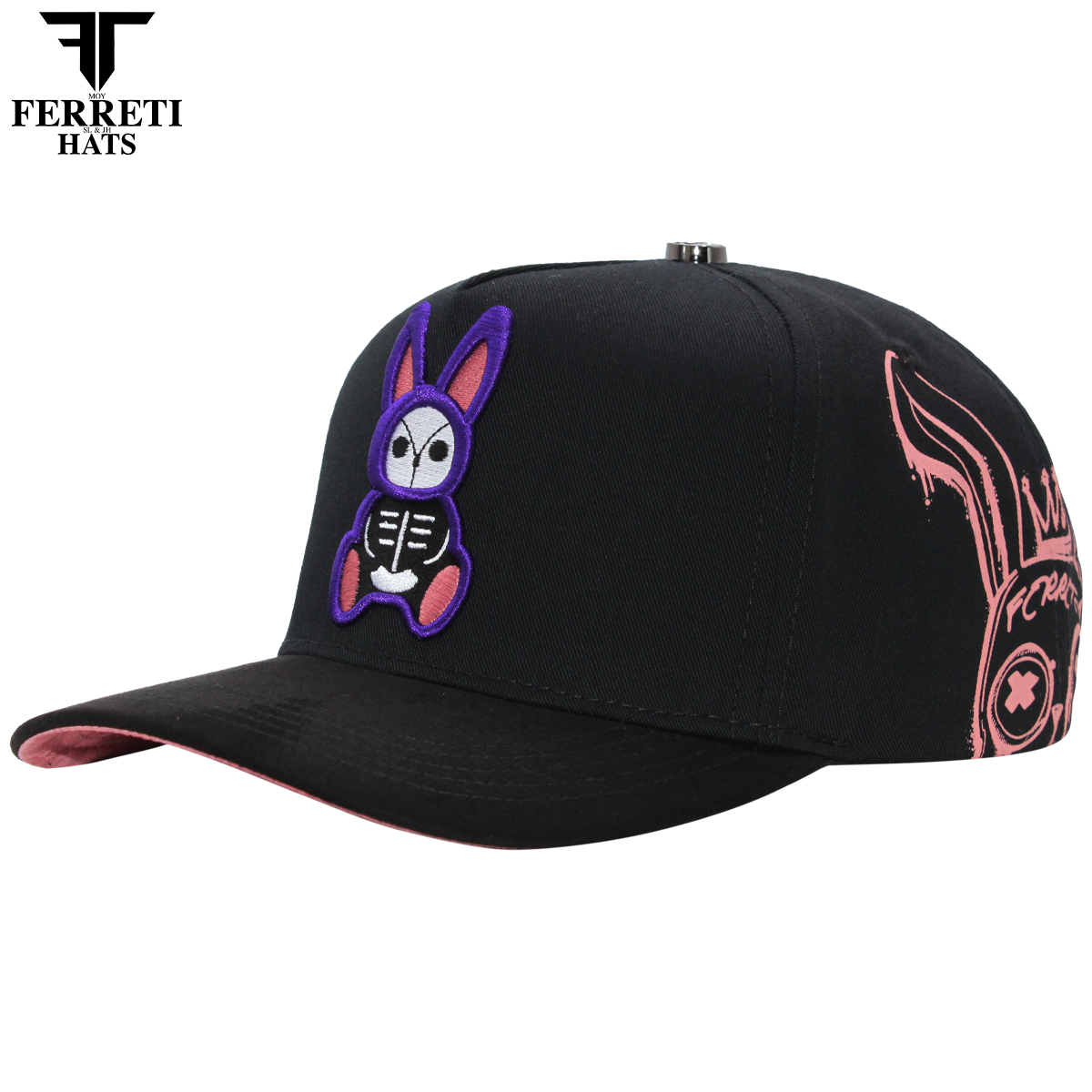 FERRETI HATS PREMIUM FT210 Wild Rabbit Black