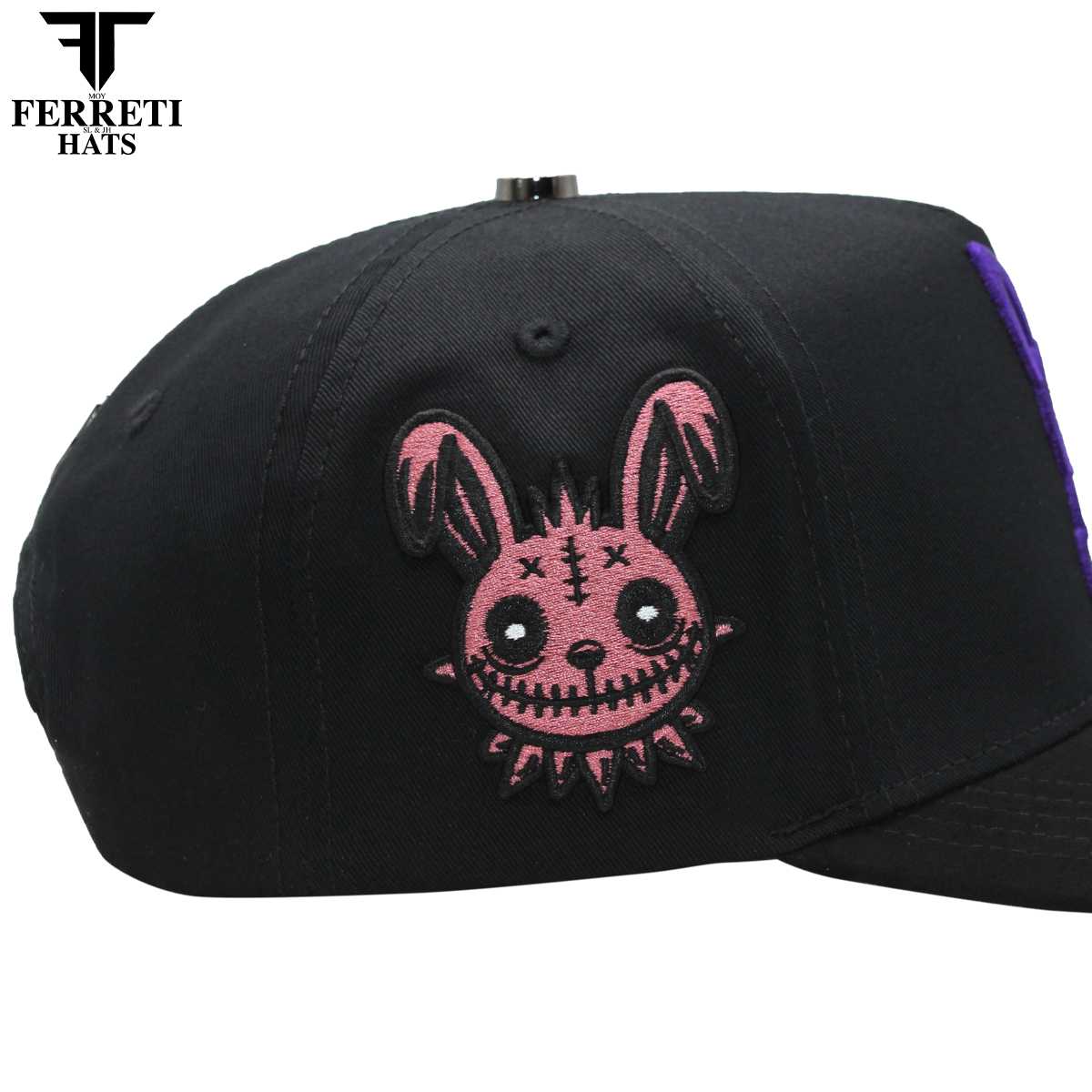 FERRETI HATS PREMIUM FT210 Wild Rabbit Black