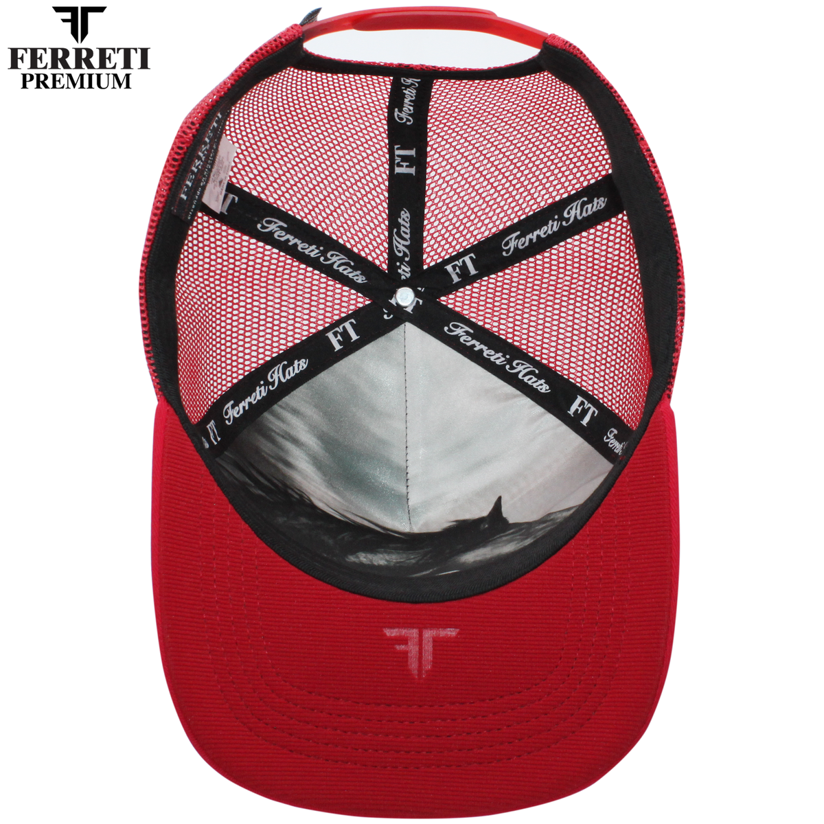 FERRETI HATS PREMIUM FT90M ROJO